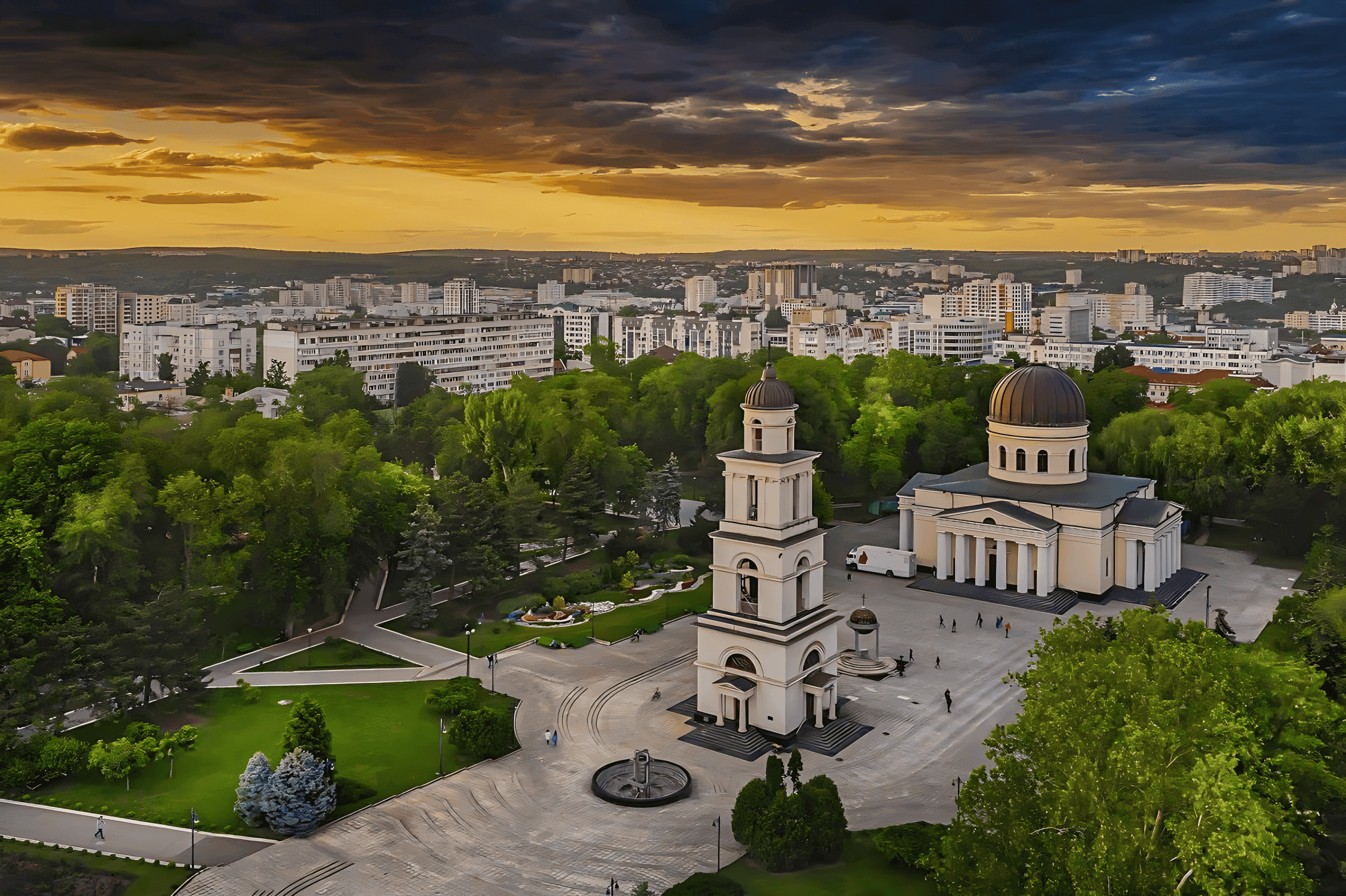 Chișinău skyline